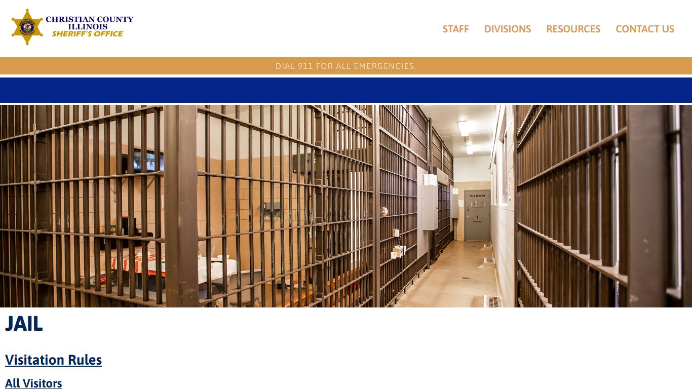 Jail - Christian County Illinois Sheriff's Office